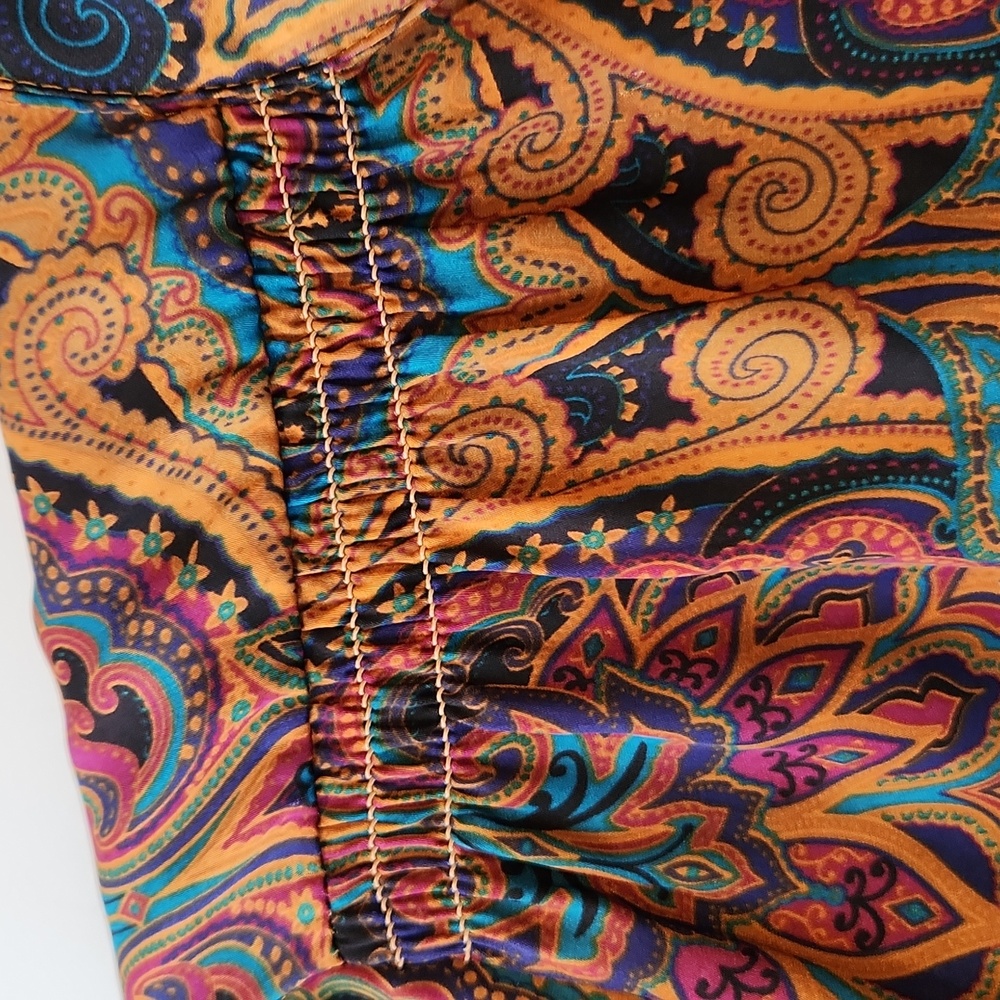 Apt. 9 Brown Paisley Long-sleeved Blouse Size 2X - Picture 9 of 9
